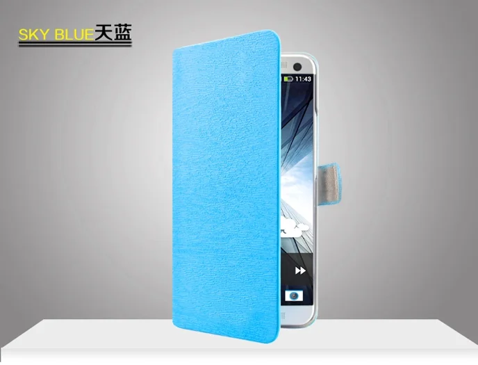 Santin LZ6 чехол из искусственной кожи роскошный чехол-книжка чехол для Santin LZ6 мобильный телефон стенд защита экрана задняя крышка сумка 6,0 дюймов - Цвет: MV Sky Blue