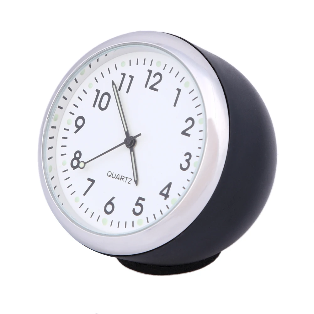 40mm Anti Scratch Car Clock Mechanics Quartz Clock with Luminous Light