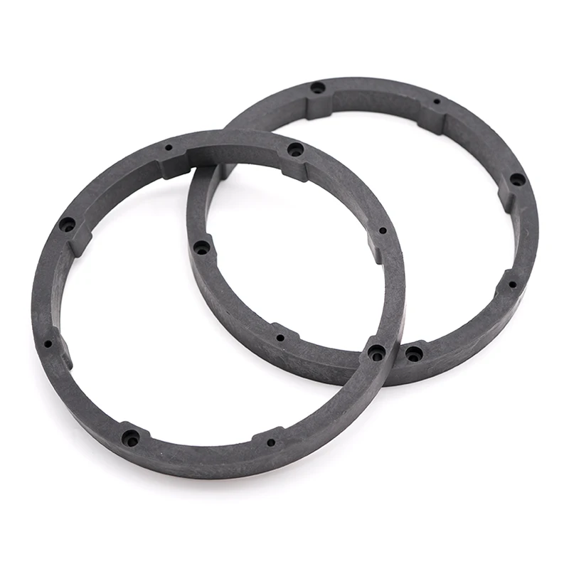 Hemoton 2 Pcs Car Speaker Adapter 6.5 Inches Stereo Speaker Gasket Replacement Mounting Bracket Speaker Spacer Ring For Car Auto Trucks