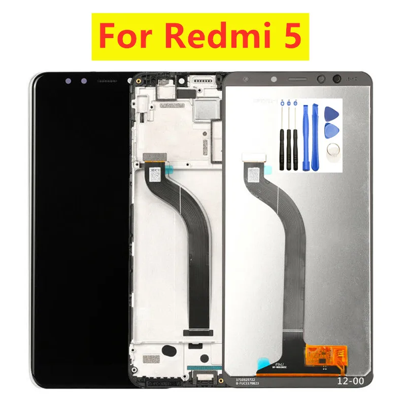 

5.7" LCD For Xiaomi Redmi 5 LCD Display Replacement For XIAOMI Redmi 5 LCD Touch Screen With Frame Digitizer Assembly
