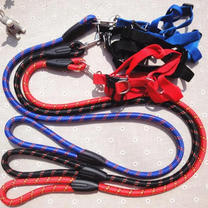 HOT SELL Dog Rope Harness Small Medium Large Pet Dog Leash Traction
