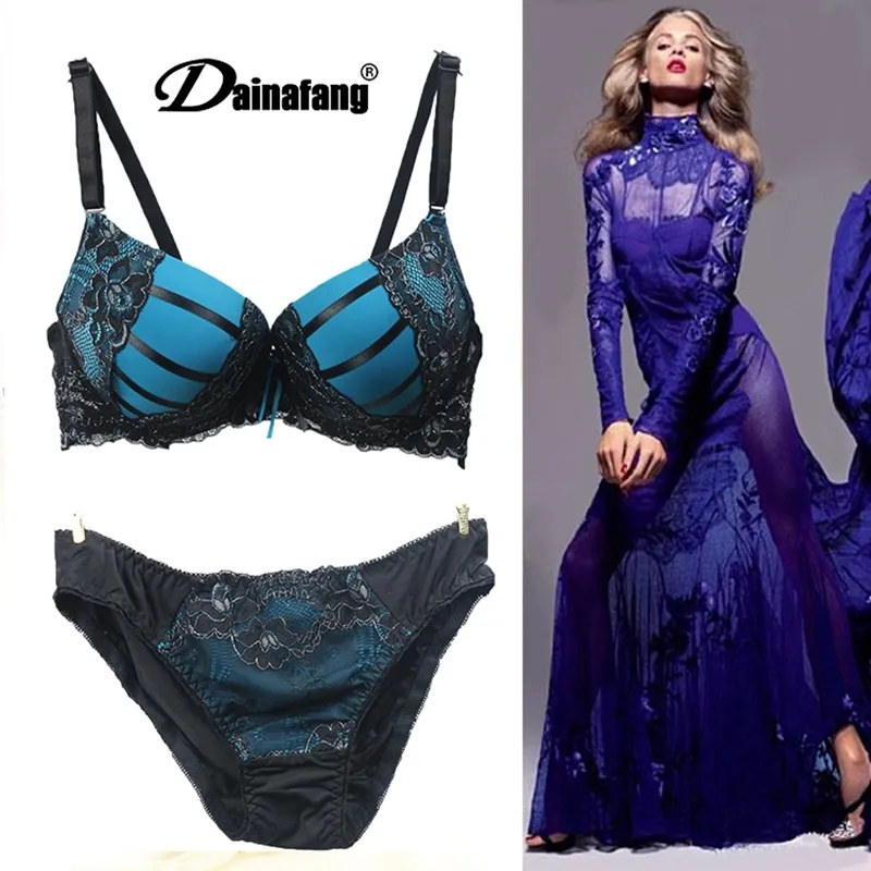 Бюстгальтер женский атласный кружевной с вышивкой без косточек|brassiere set|sexy bras for