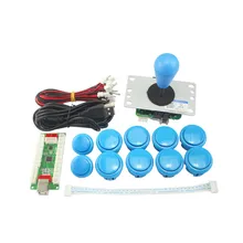 Нулевая задержка DIY PC аркадные наборы для маме файтинги с подсветкой джойстик стиль 5 в led Кнопка