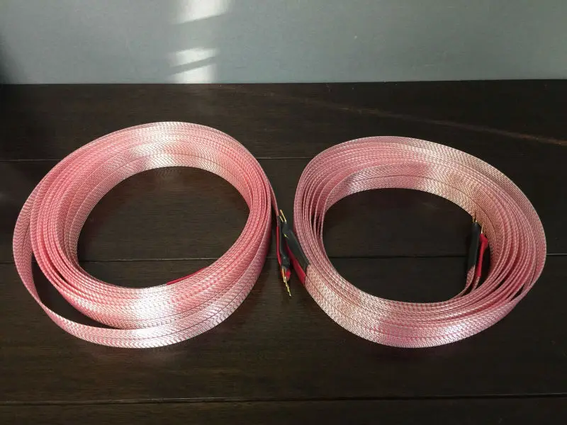 

Free shipping PAIR NORDOST HEIMDALL NORSE 2 SPADE 6 METER SPEAKER CABLES