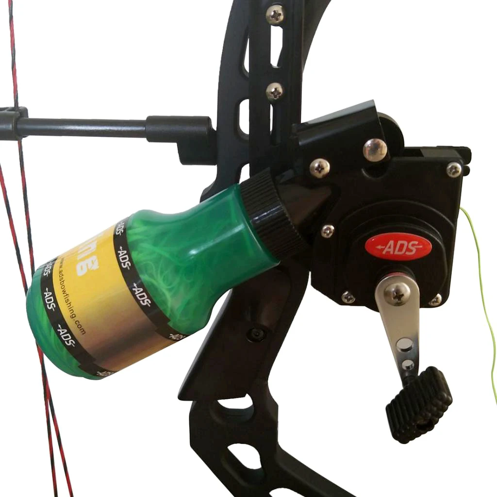 Günstig Einstellbare Pro Bogenschießen Retriever Bogen Angeln Reel für Outdoor Verbindung Bogen Traditonal Recurve Lange Bogen Zubehör