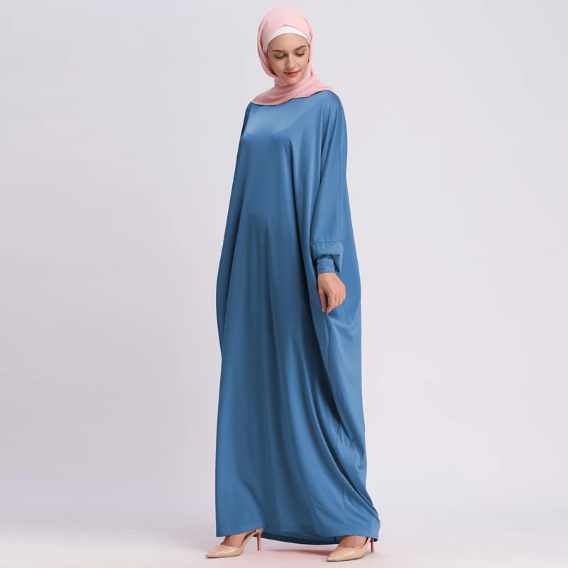 

UAE 2019 Kaftan Abaya Dubai Arabic Islam Turkey Muslim Hijab Long Dress Abayas For Women Turkish Islamic Robe Clothing Hoofddoek
