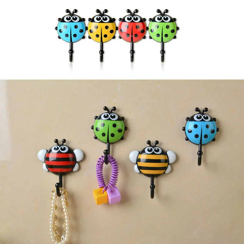 Cute-Insect-Hangers-Suction-Hooks-Kitchen-Wall-Hanger-Bathroom-Sucker-Holder (3)