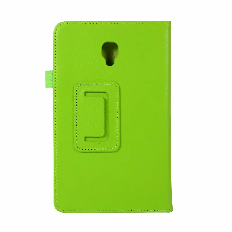 Бизнес личи магнит роскошный стенд из искусственной кожи чехол для samsung Galaxy Tab A 8,0 T380 T385 SM-T385 планшет funda чехол s - Цвет: green