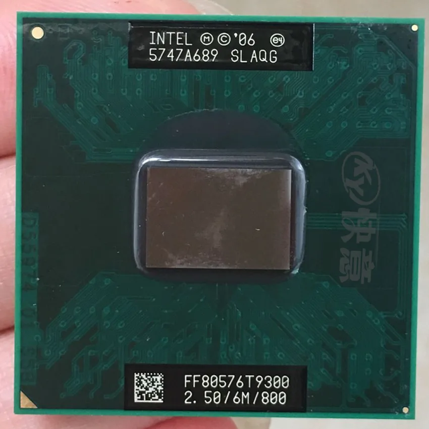 Intel Core 2 Duo T9300 CPU Laptop processor PGA 478 cpu 100% working properly laptop cpu