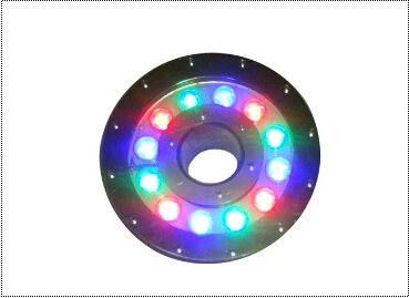 Водонепроницаемая IP68 12 В переменного тока 18 Вт 3-в-1 rgb светодиодная лампа для
