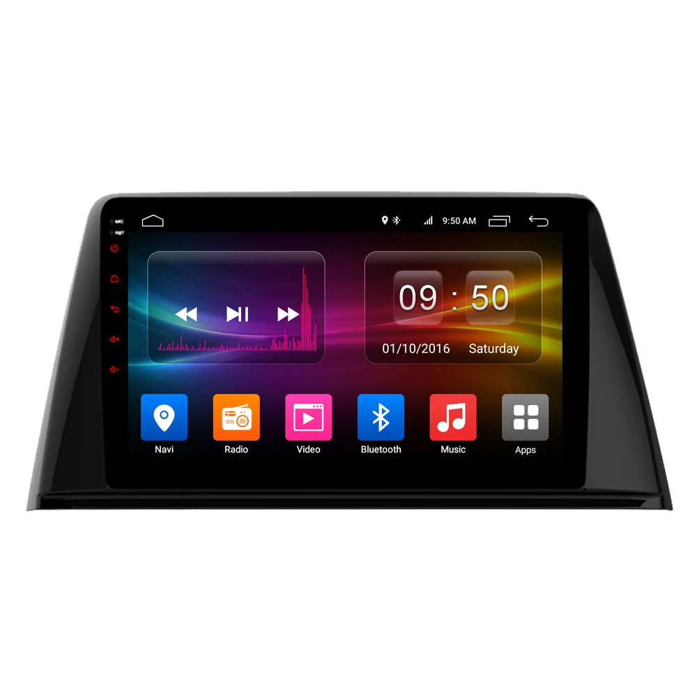 Discount RoverOne Android 9.0 Octa Core Car Radio GPS For Peugeot 308 2013 2014 2015 2016 Touchscreen Multimedia Player Stereo Head Unit 1