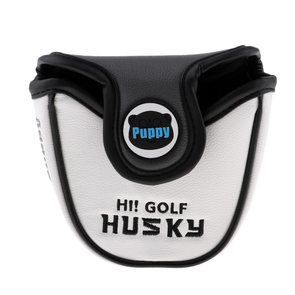 Golf Mallet Putter Head Covers Headcover with Dog Pattern (Pack of 1)