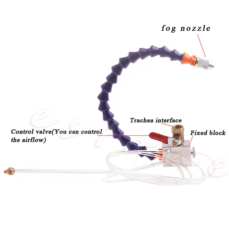 Blue Mist Coolant Lubrication Spray System Unit for CNC Lathe Milling Machine FU May22