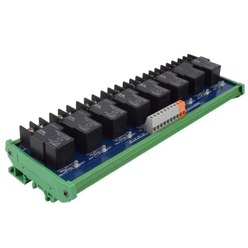 

8-way Omron single open 24V30A relay module, original product PLC control board