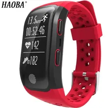 HAOBA IP68 водонепроницаемый смарт-браслет Bluetooth gps монитор сердечного ритма во время сна Шагомер Смарт-браслет для IOS Android