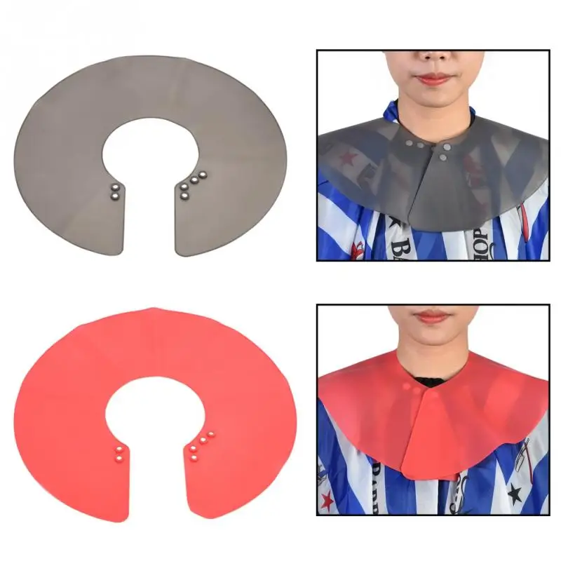 

Salon Haircut Neck Wrap Collar Waterproof Silicone Hairdressing Hair Coloring Cutting Neck Barber Hair Dyeing Shawl