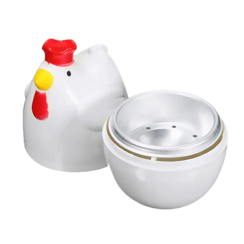 HOME-Chick-shaped 1 вареная яйцеварка Пароварка пестик микроволновая печь для приготовления яиц кухонная утварь кухонные гаджеты аксессуары