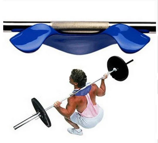 Squat Barbell Pad Bar Supports Gym Weight Lifting Pull Up Shoulder Neck Protect 
