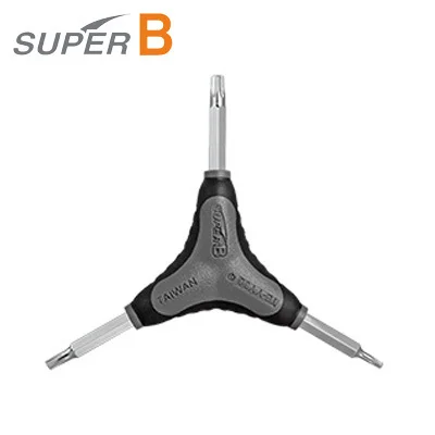 

Super B TB-YY30 T10/T25/T30 Torx wrench High torque and high hardness for durable service. bicycle repair tools