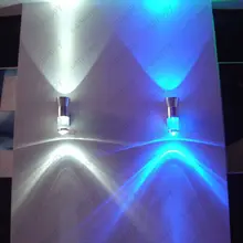 K9 хрустальный светильник 2 Вт светодиодный настенные светильники затемнения/не вверх/вниз, коридор, отель Спальня Гостиная