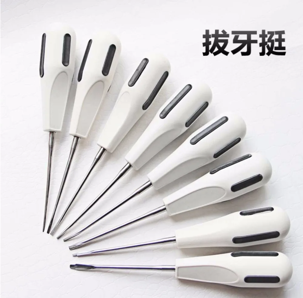 

Stainless Steel Equipment Tools Root Elevator Dental Instruments 8 Pieces