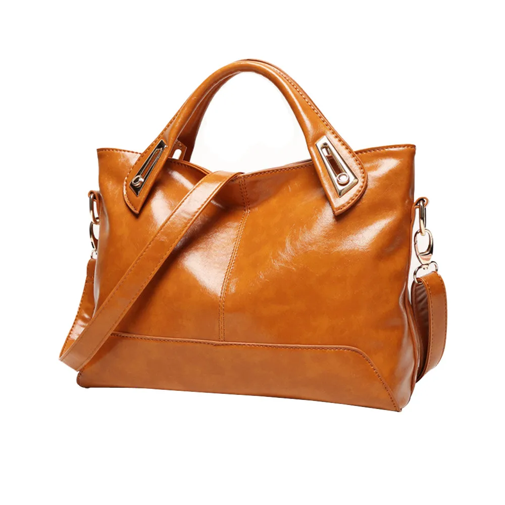Aelicy, высокое качество, известный дизайнер, винтажные Большие женские сумки-мессенджеры из искусственной кожи, женская сумка на плечо, на молнии, женские сумки-тоут - Цвет: Brown