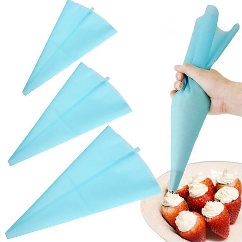 

1pc Icing Piping Bag Baking Tools Dessert Decorators Cake Decorating Cream Syringe Tips Muffin Cake Bakeware Cake Tools
