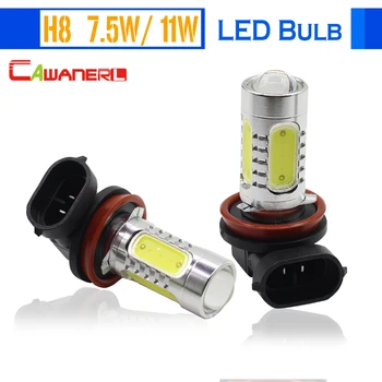 

Cawanerl H8 7.5W 11W Car Light Source LED Lamp Bulb 12V High Lumen Automotive Fog Light Daytime Running Light DRL 1 Pair