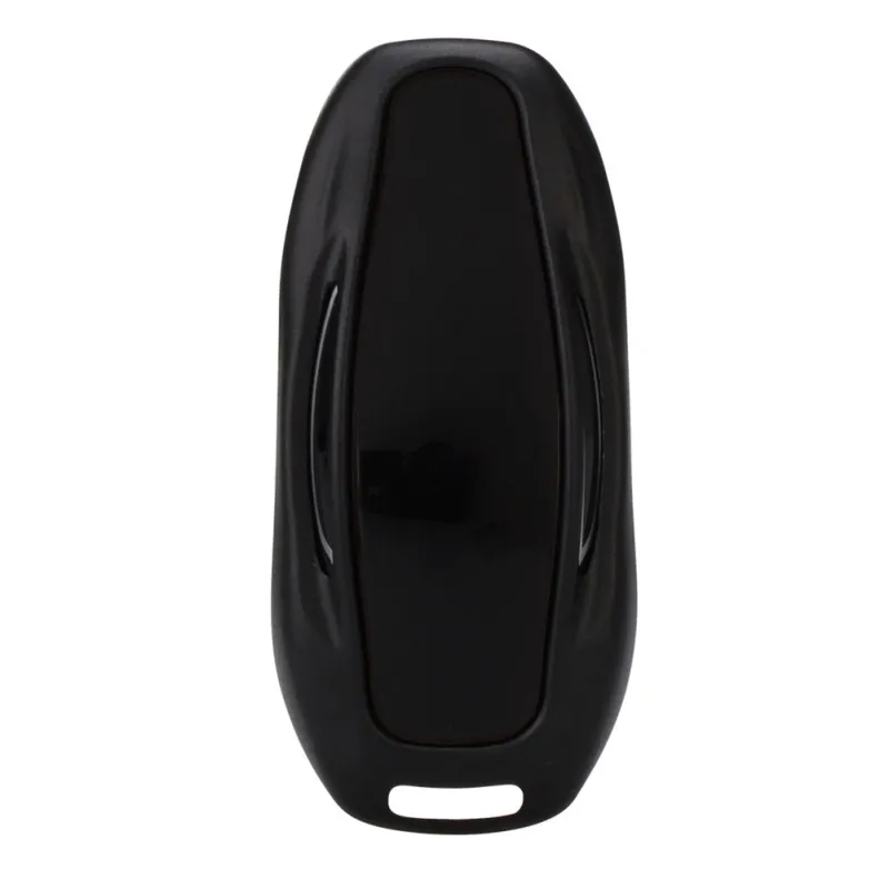 Luxury Aluminum Metal Alloy Car Key Fob Pocket Ring Case Cover Holder For Tesla Model X|Футляр для автомобильного ключа|