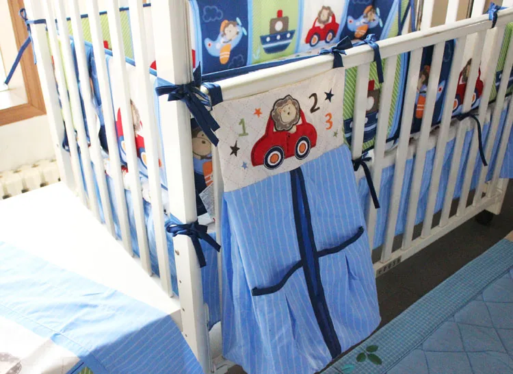 Пеленки Органайзер кровать подвесной ящик используется для кроватки и детской кроватки Emboirdery