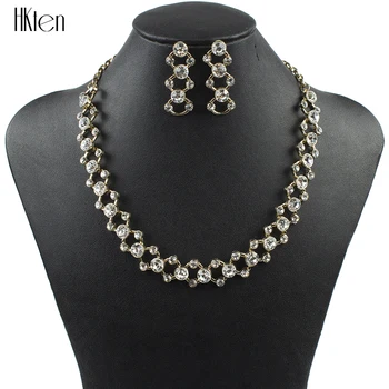 

MS1504142 Fashion Jewlry Sets 2 Colors High Quality Party Jewelry Unique Spark Design New Bridal Jewelry