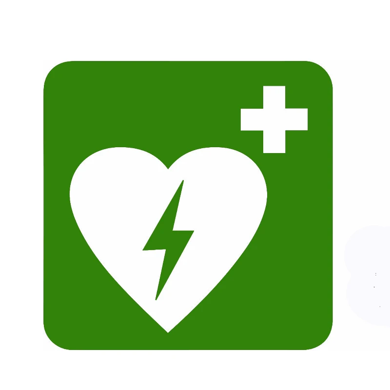 

Medical Equipment Emergency and First Aid Defibrillator Car Sticker for Wall Laptop Car Styling Vinyl Decal