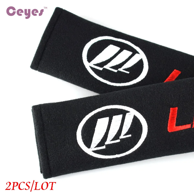 Car-Styling Safety Cover Strap Auto Adjuster Pad Seat Belts Cover For Lifan X60 X50 Solano 520 620 320 125CC