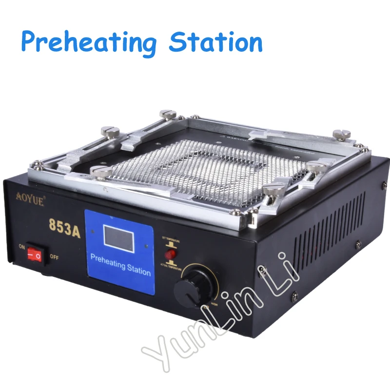 

Infrared Digital Preheating Station 500W Table Rework Station Soldering Station IR Preheating Heating Disk Area 130*130 mm