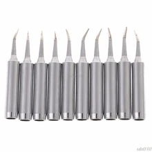 10 шт. наконечник паяльника 900M-T-SI без свинца Saike 936 852d+ 909D наконечники паяльника S18 и Прямая поставка