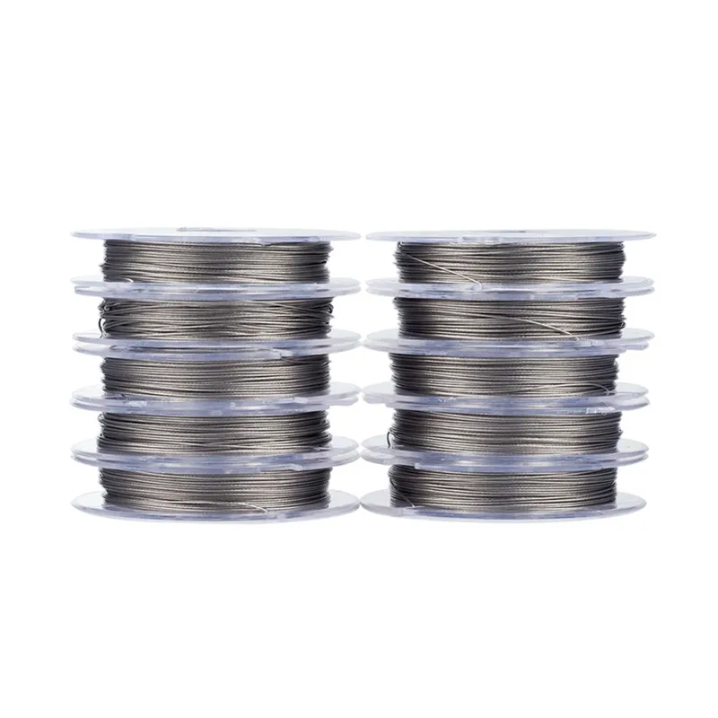 10 рулонов/набор (около м/рулон) 0 38 мм|tiger tail beading wire|beading wiretiger wire |