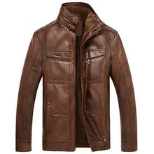 VXO мужские кожаные куртки мужские пальто 5XL брендовая Высококачественная верхняя одежда из искусственной кожи мужская деловая зимняя куртка из искусственного меха Мужская Флисовая Куртка