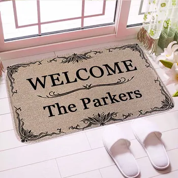 

Welcome Home Doormat Digital Print Modern Traditianal Floor Kitchen Mat Carpet Soft Bathroom Mats Good Gift For Home Decor