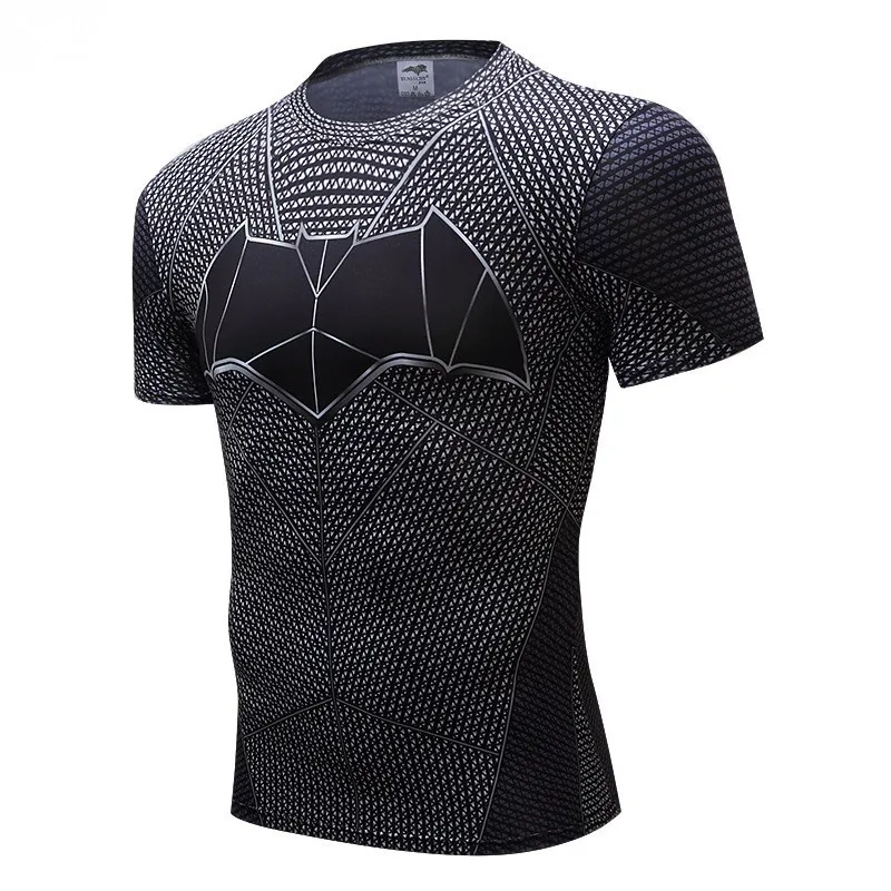 Batman VS Superman T Shirt Tee 3D Printed T-shirts Men Short sleeve New Cosplay Costume Clothing Tops Male Halloween Costumes