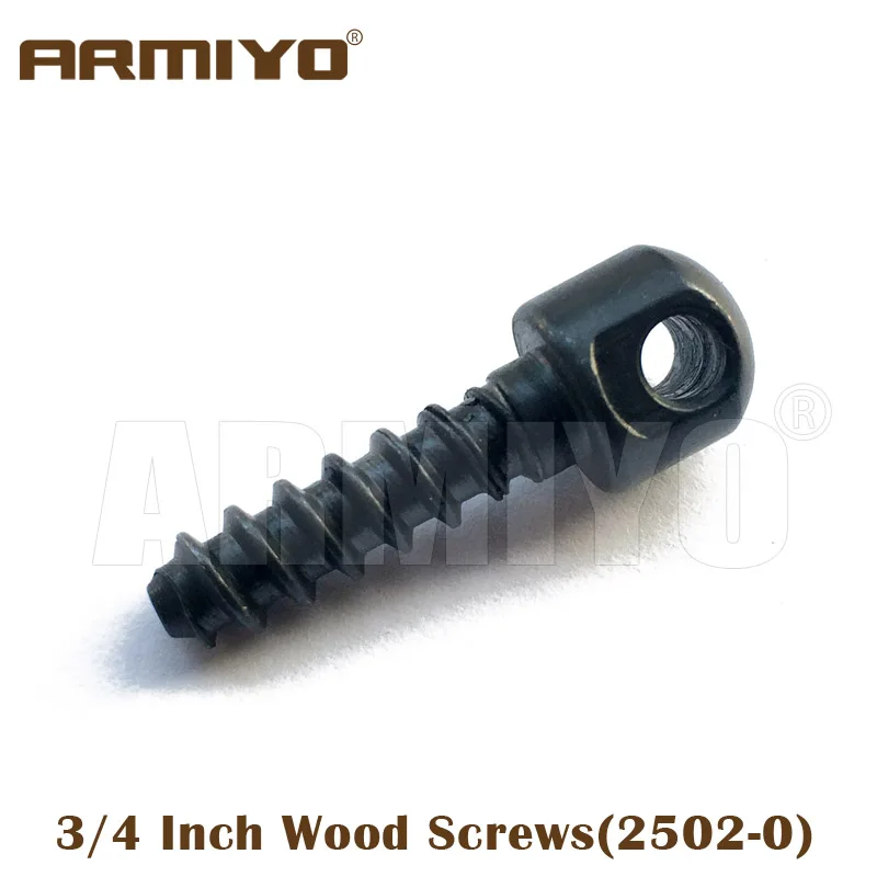 Тактический armiyo 1/2 &quot3/4&quot деревянные винты подходят для большинства охотничьих