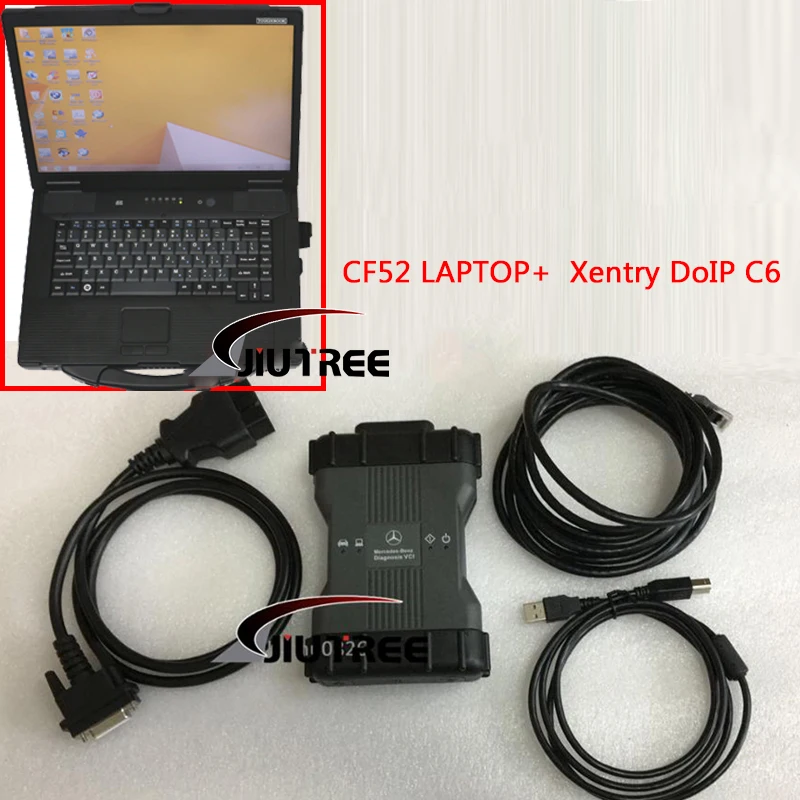 JIUTREE автоматический сканер MB SD c4 C5 для benz Xentry C6 OEM DoIP мультиплексор диагностики с
