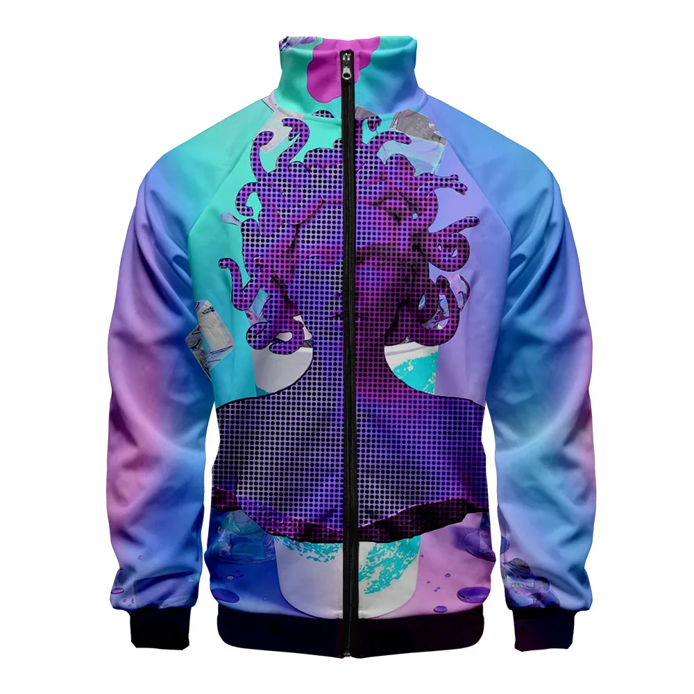  2019 Vaporwave Style Zipper Sweatshirt party wear Hoodies New Fashion Cool Vaporwave Style Spring C