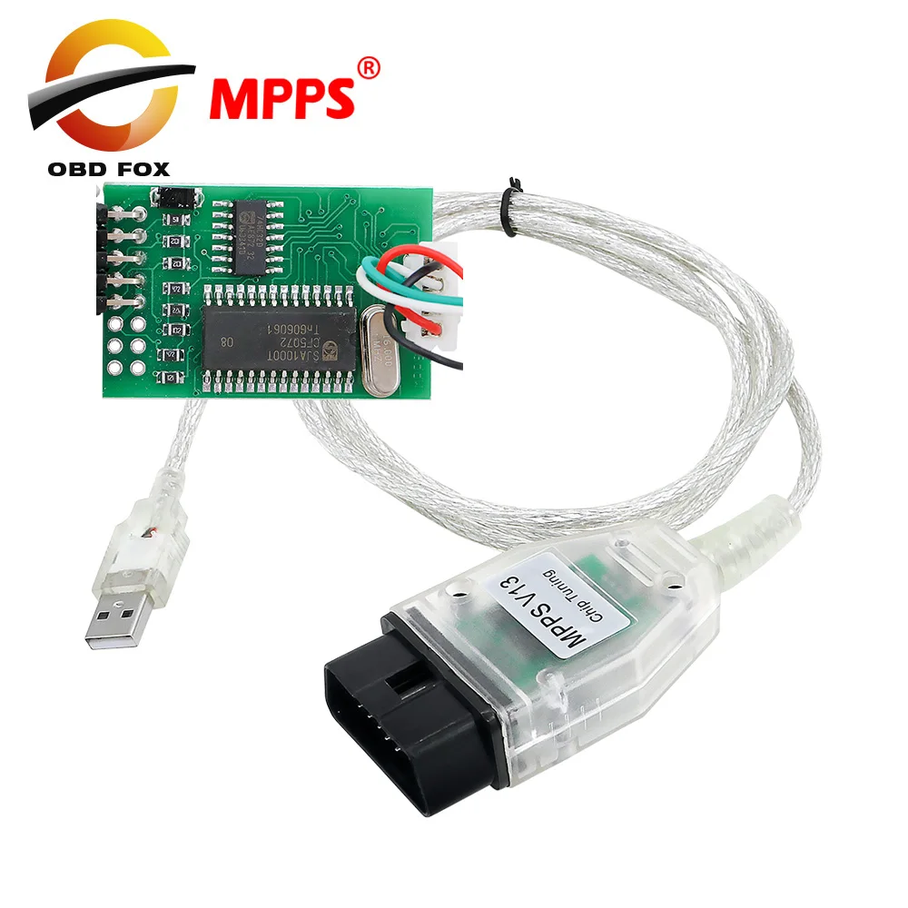 

2019 Wholesale High Quality SMPS MPPS V13.02 CAN Flasher Chip Tuning ECU Remap OBD2 Professional Diagnostic Cable Latest