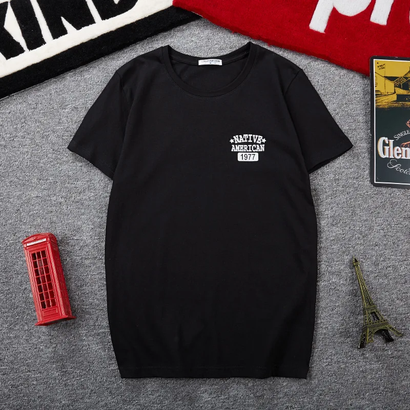 

5XL 6XL 7XL 8XL 9XL 10XL Plus Size Men's T-shirt 2019 Summer New Casual Letter Printing Short-sleeved Top Tee Clothes Male