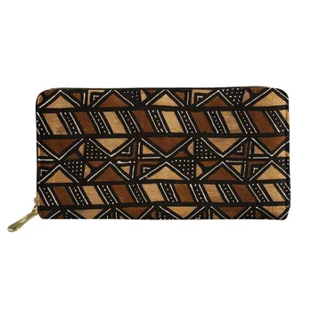 

Noisydesigns Wallet 2018 Women African Printing Vintage Money Long Purses& Wallets High Quality Passport Cards Holders Girls