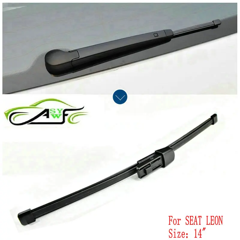 Car rear wiper blade for SEAT LEON Size 14" (350mm) Rear Windscreen