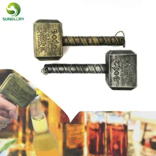 Пиво открывалки Молот Тора в форме открывалка для бутылок вина штопор напитков ключ Банку Открывалки вечерние панели инструментов сок для бутылок