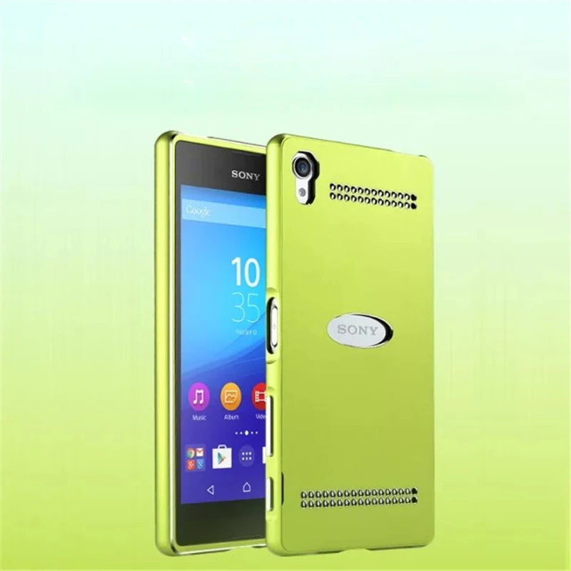 Чехол для Sony Xperia Z5 Premium E6853 E6883 5 дюйма металлический корпус с алюминиевой задней