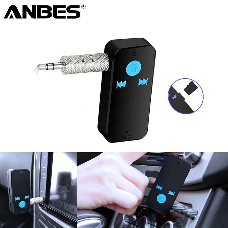 Auto Car Bluetooth Receiver Speaker 3 in 1 Wireless 4.0 USB Bluetooth