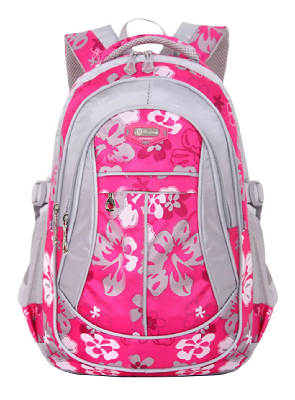 Children School Bags For Girls Boys New Floral Printing -5716